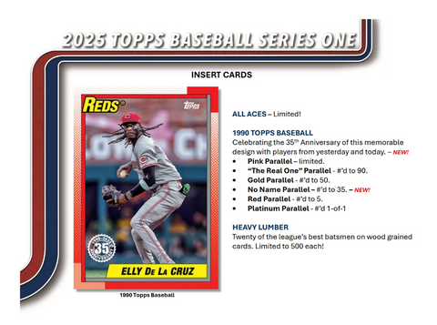 2025 Topps Series 1 Baseball Jumbo Box