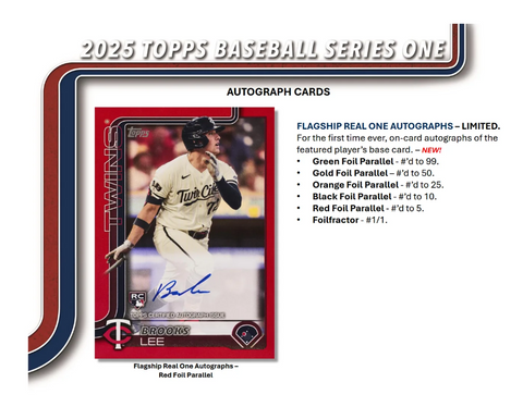 2025 Topps Series 1 Baseball Jumbo Box