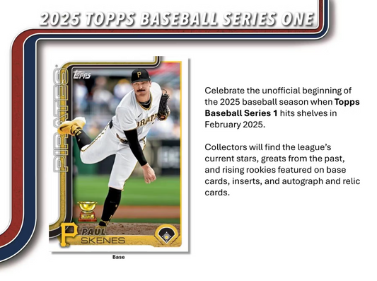 2025 Topps Series 1 Baseball Tin (RANDOM)