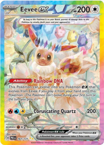 Pokemon Scarlet & Violet Prismatic Evolutions Special Collection Accessory Pouch