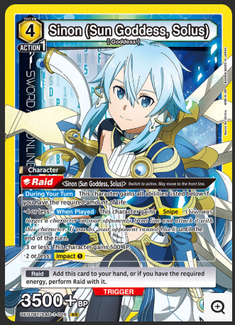 Union Arena Sword Art Online Booster Box