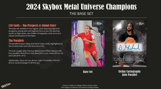 2024 Upper Deck Skybox Metal Universe Champions Hobby Box