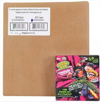 2024 Topps Garbage Pail Kids Battle Of The Bands: Green Day Hobby 20 Box Case