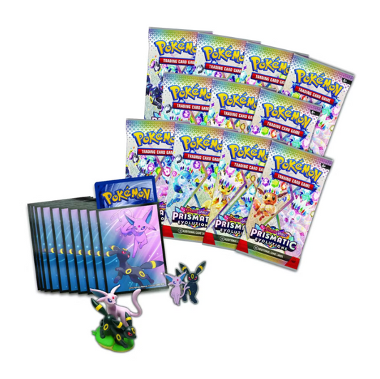 Pokemon Scarlet & Violet Prismatic Evolutions Premium Figure Collection Box