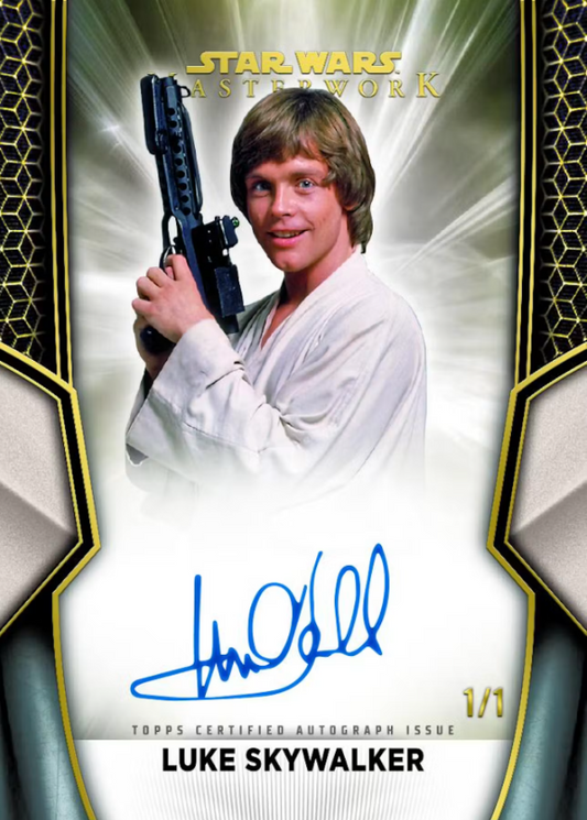 PRE-ORDER 2025 Topps Star Wars Masterwork Hobby Box