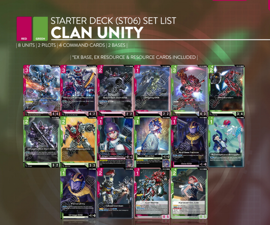 Gundam Clan Unity Starter Deck (ST06)