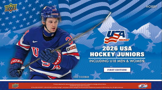 2026 Upper Deck Team USA Juniors Hockey Hobby Box
