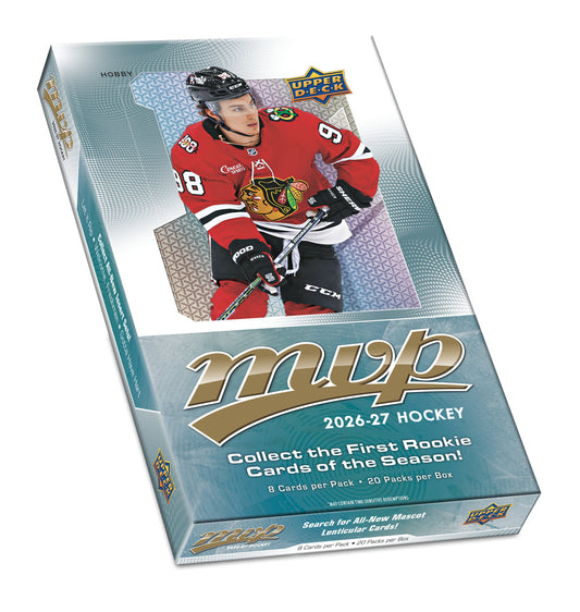 PRE-ORDER 2026/27 Upper Deck MVP Hockey Hobby Box