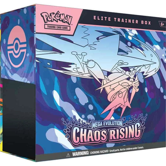 PRE-ORDER Pokemon Mega Evolution Chaos Rising Elite Trainer Box