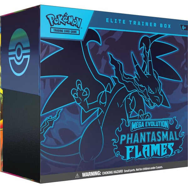 PRE-ORDER Pokémon Mega Evolution Phantasmal Flames Elite Trainer Box