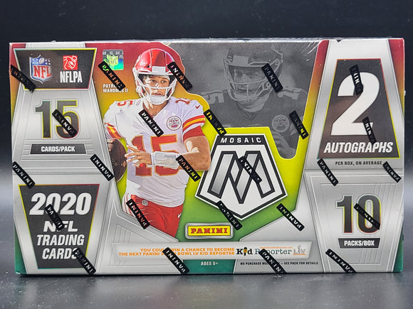 2020 Panini Mosaic Football Hobby Box