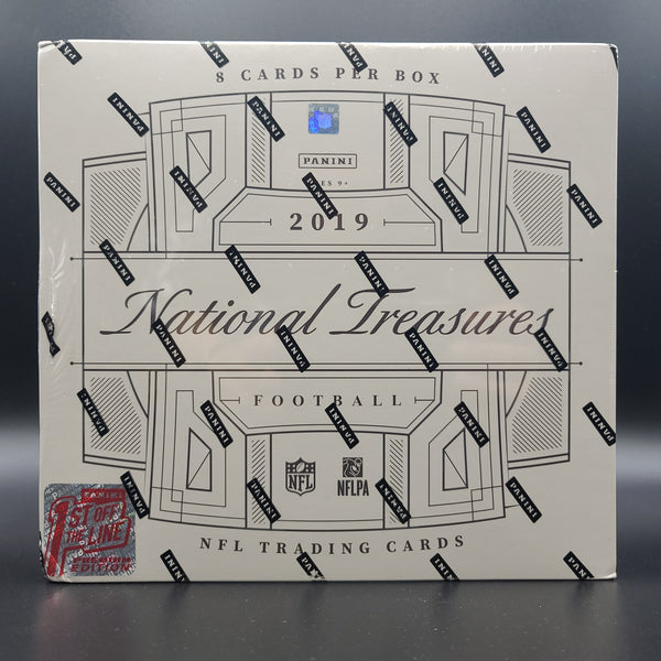 2019 Panini National Treasures 1st Off The Line FOTL Football Hobby Box