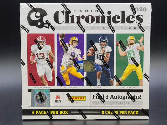 2020 Panini Chronicles Draft Picks Football Hobby Box