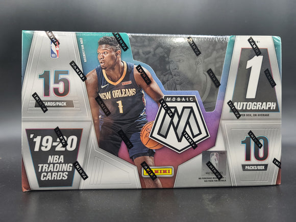 2019/20 Panini Mosaic Basketball Hobby Box *