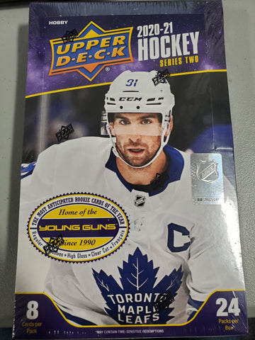 2020/21 Upper Deck Series 2 Hockey Hobby Box