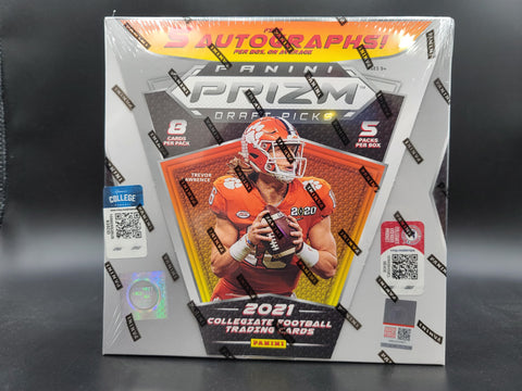 2021 Panini Prizm Collegiate Draft Picks Football Hobby Box