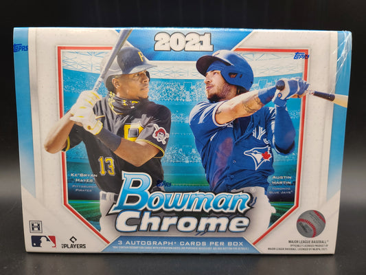 2021 Bowman Chrome Baseball HTA Choice Box