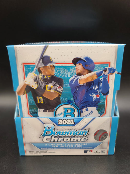 2021 Bowman Chrome Baseball Hobby Box