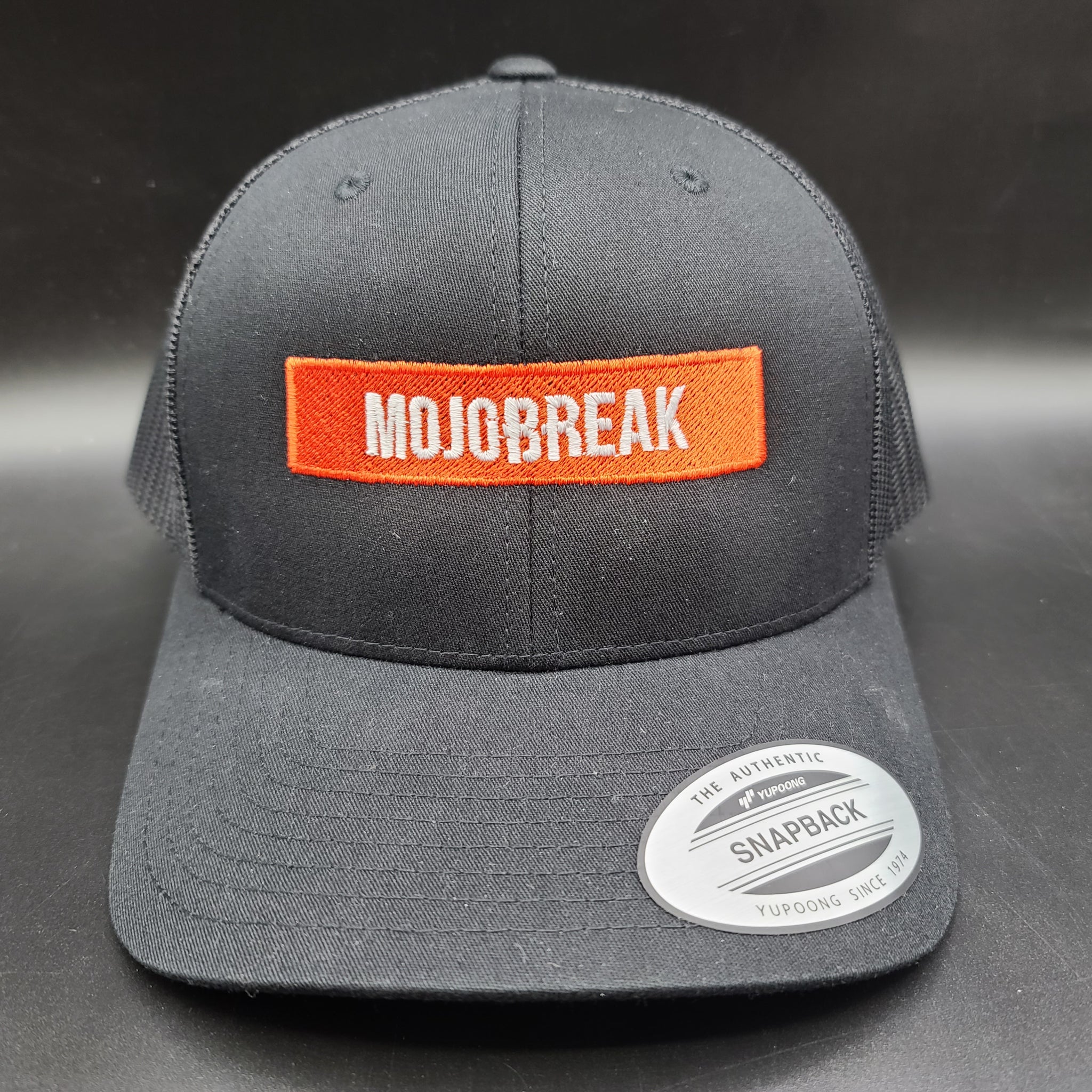 MojoBreak 2021 Black Trucker Hat (Snapback)