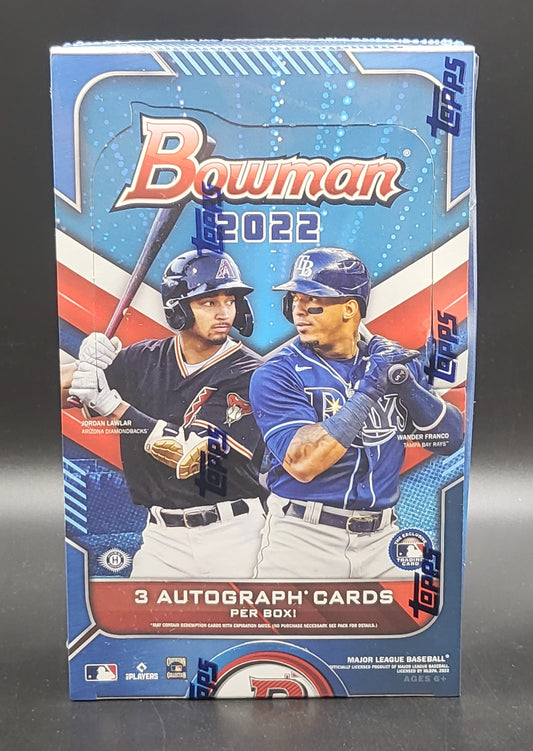 2022 Bowman Baseball Jumbo HTA Box