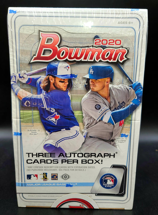 2020 Bowman Baseball Jumbo HTA Box