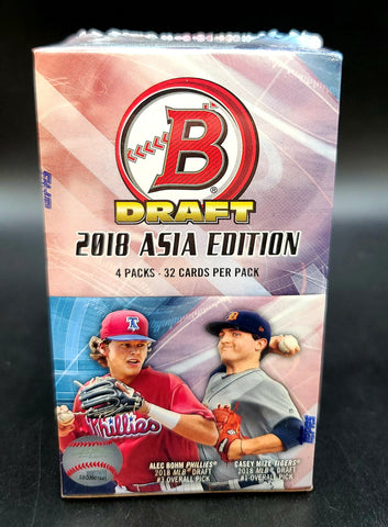 2018 Bowman Draft Baseball Asia Edition Box