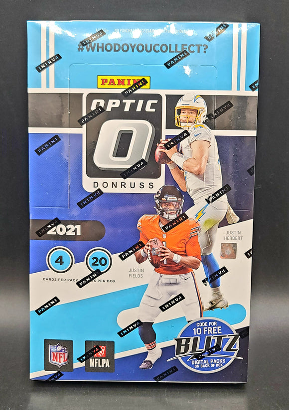 2021 Panini Donruss Optic Football Hobby Box *