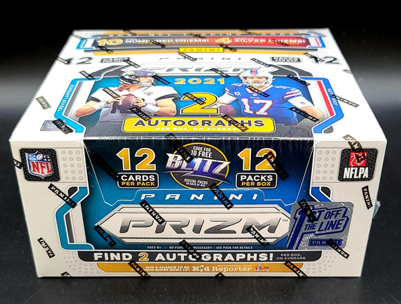 2021 Panini Prizm Football 1st Off The Line Hobby Box *