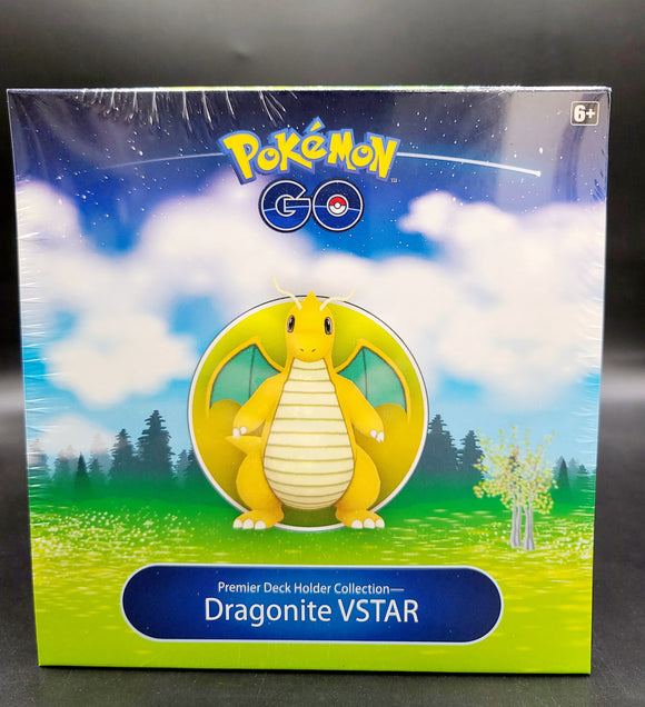 Pokemon Go Premier Deck Holder Collection Dragonite VSTAR Box