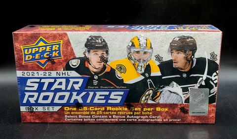 2021/22 Upper Deck NHL Rookie Box Set Hockey Hobby Box