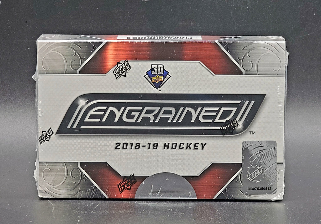 2018/19 Upper Deck Engrained Hockey Hobby Box