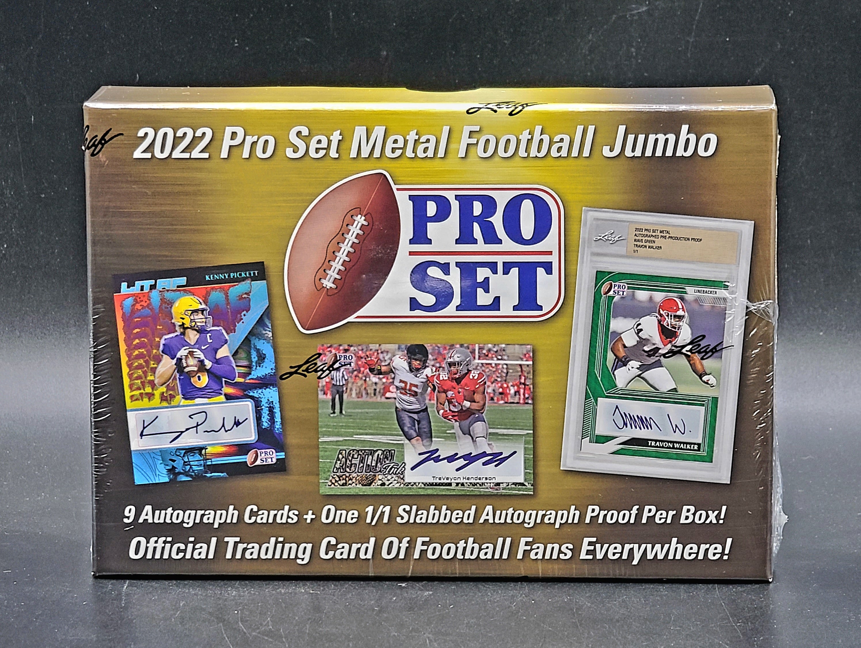 NFL Football Trading Cards, Jumbo Box