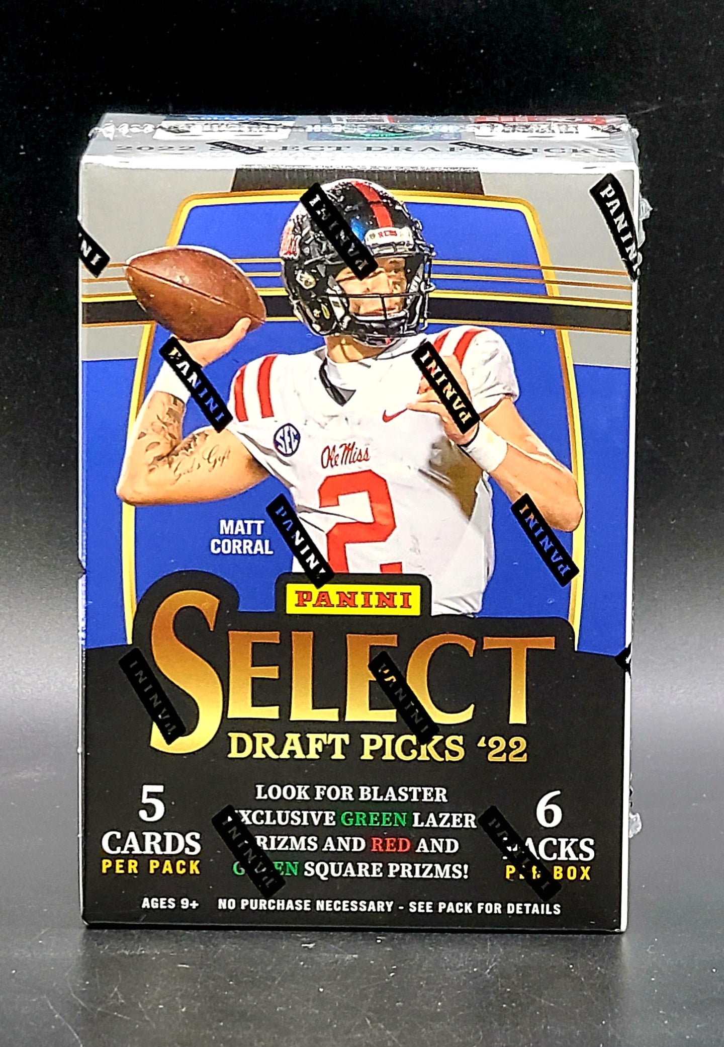 2022 Panini Select Draft Picks Football Fanatics Exclusive Blaster Box with  (6) Packs