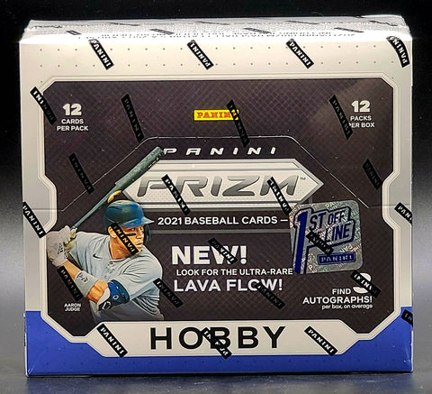 2021 Panini Prizm Baseball 1st Off The Line Hobby Box