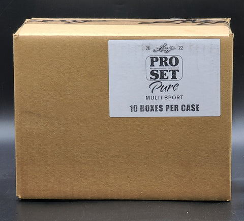 2023 Pro Set Pure Multi-Sport Box 10-Box Case