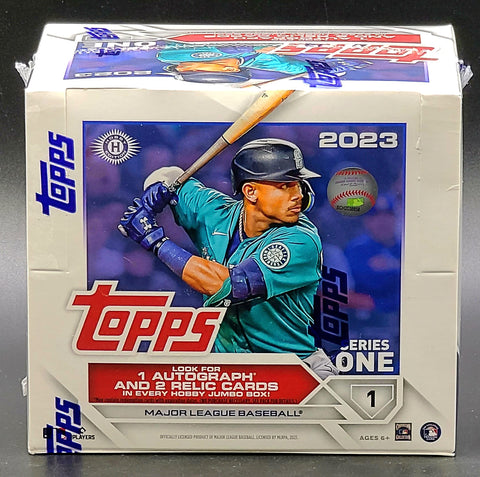 2023 Topps Series 1 Baseball Jumbo Box