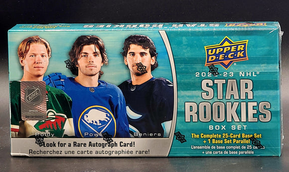 2022/23 Upper Deck NHL Star Rookies Hockey Box Set
