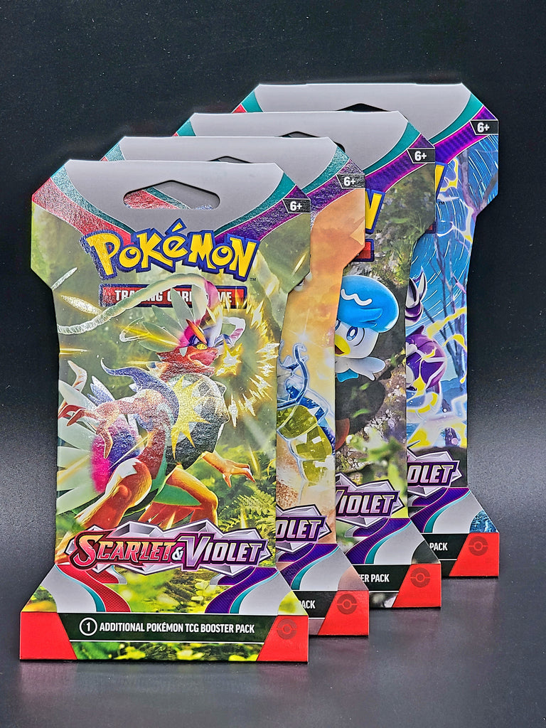 Pokemon Scarlet & Violet Blister Pack 144 Pack Case