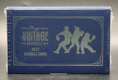 2022 Onyx Vintage Extended Series Baseball Box